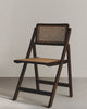 Chaise pliable en bois