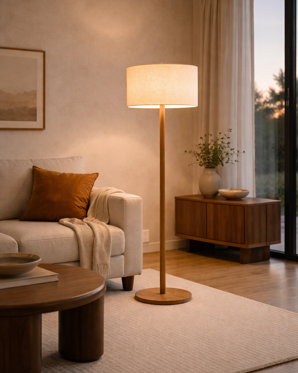 Lampe sur pied