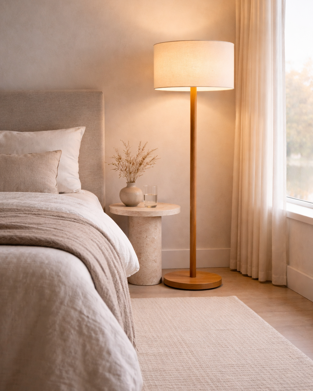 Lampe sur pied